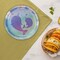 8 Count Iridescent Narwhal Party Paper Dessert Plates 7 Inch Disposable Kids Birthday Supplies